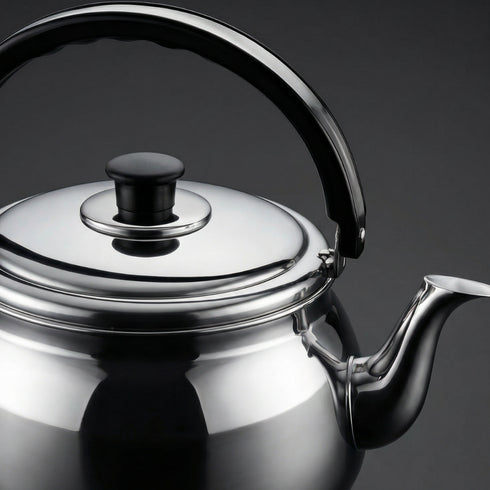 Cafetera De Acero Inoxidable 3L Con Cuello De Ganso