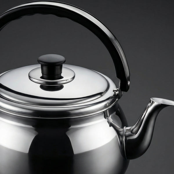 Cafetera De Acero Inoxidable 3L Con Cuello De Ganso