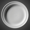 Plato Compota Loza Blanco