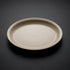 Plato Oval De Loza Color Almendra
