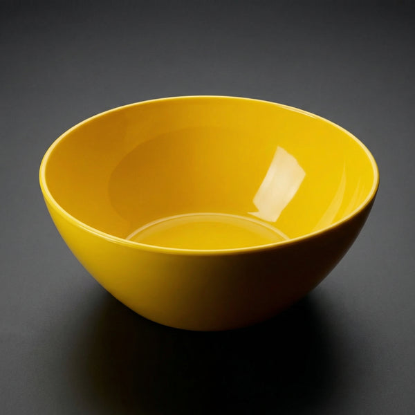 Plato Melamina Amarillo Hondo