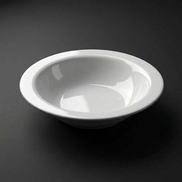 Plato Loza Blanco