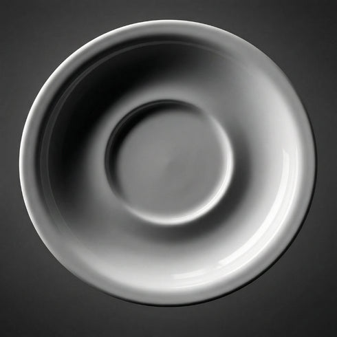 Plato Trinche Policarbonato Blanco