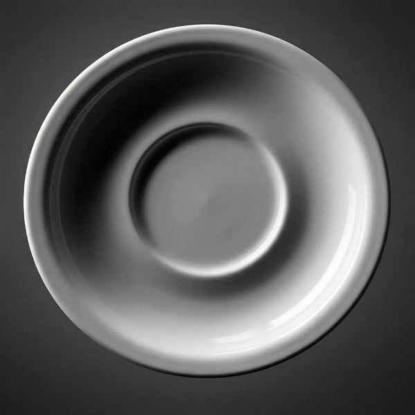 Plato Trinche Policarbonato Blanco