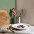 Plato Trinche Policarbonato Blanco