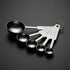 Juego 5 Pzs Cucharas Medidoras Acero