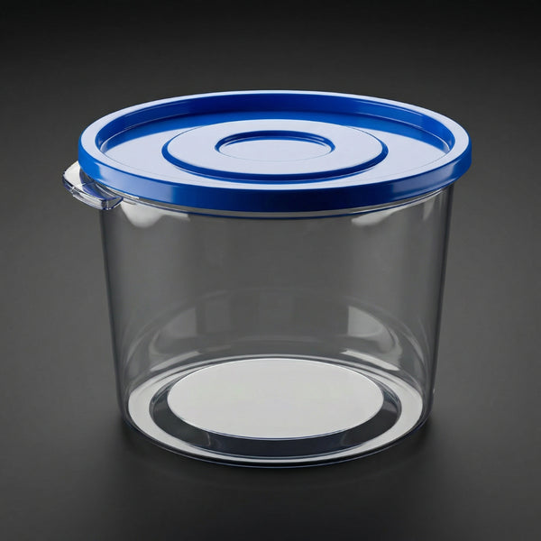 Recipiente Plastico Con Tapa