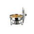 Fuente Redonda Acero Inoxidable Con Tapa