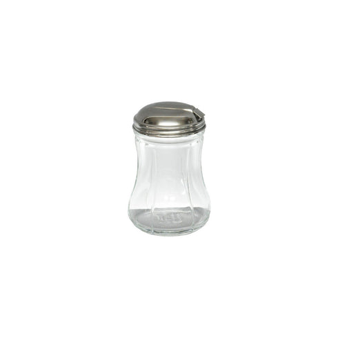 Azucarera De Cristal Con Tapa Metálica