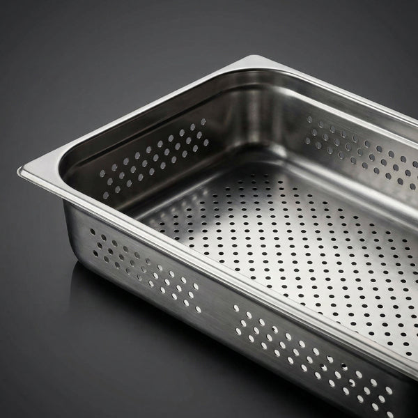 Molde Rectangular Perforado Acero Inoxidable