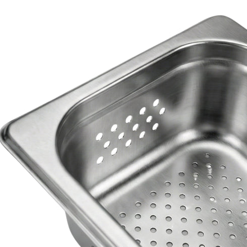 Molde Rectangular Perforado Acero Inoxidable