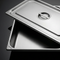Molde Rectangular Acero Inoxidable Con Tapa