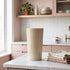 Vaso Melamina Beige