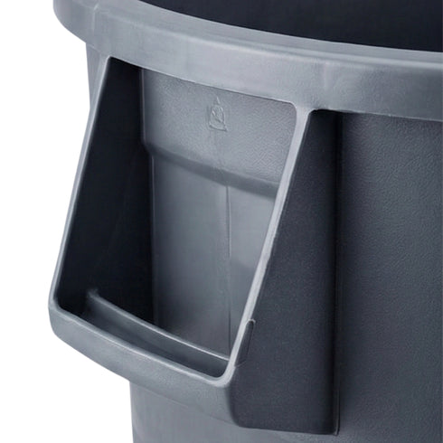 Bote Para Basura Plástico Con Tapa Agarraderas Y Base Rodable