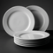 Plato Trinche De Loza Color Blanco