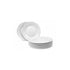 Plato Trinche De Loza Color Blanco