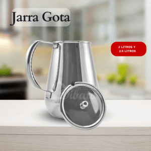 Jarra Gota de Acero Inoxidable