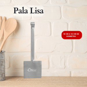Pala Lisa de Acero Inoxidable