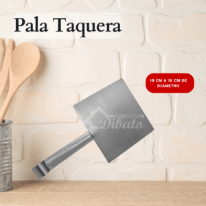 Pala Taquera de Acero Inoxidable