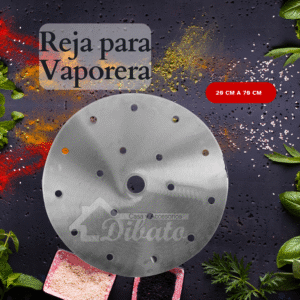 Rejas para Vaporera de Acero Inoxidable