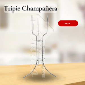 Tripie Champañera de Acero Inoxidable