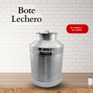 Bote Lechero de Acero Inoxidable