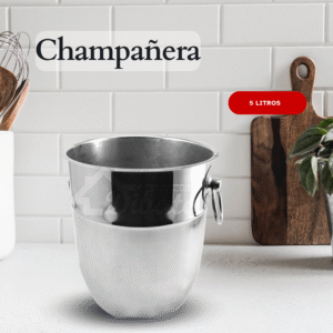 Champañera de Acero Inxoxidable