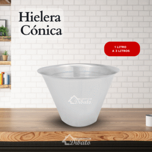 Hielera Cónica de Acero Inoxidable